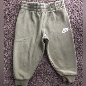 Nike Kids Green Jogger Pants